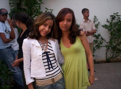 moi et ma chere copine najlaa
